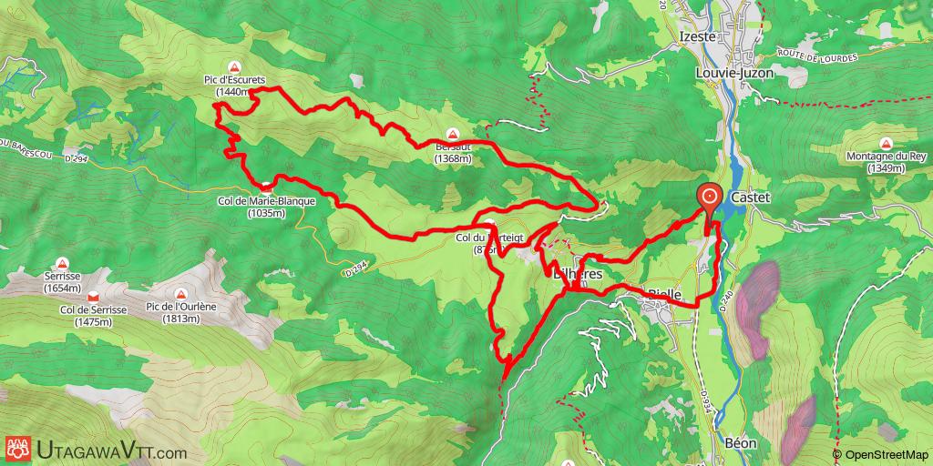 Boucle dans la vallée d'Ossau