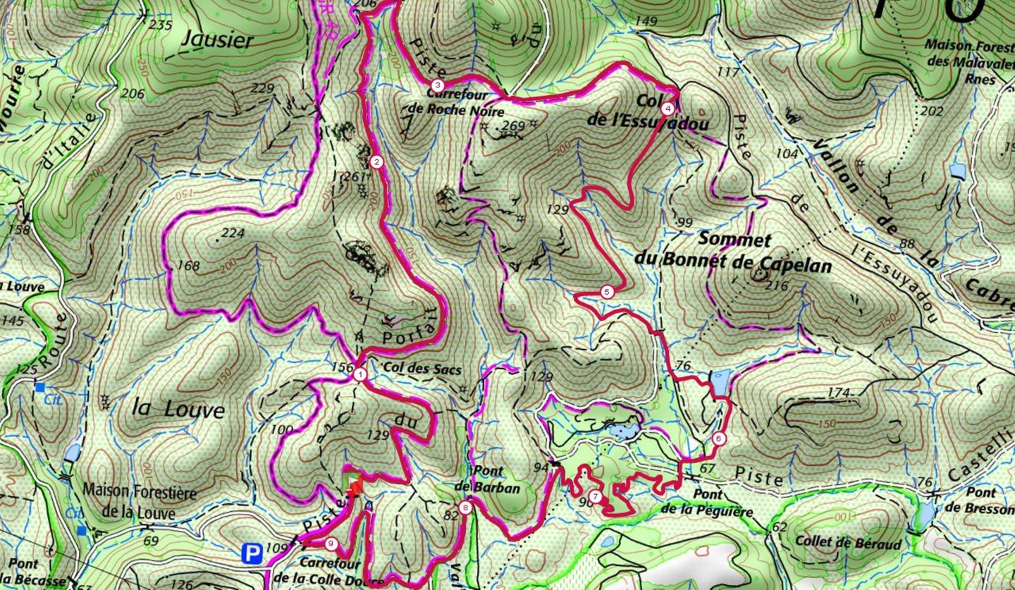 Boucle du col de l'Essuyadou