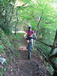 Descente au dessus de St Guillaume