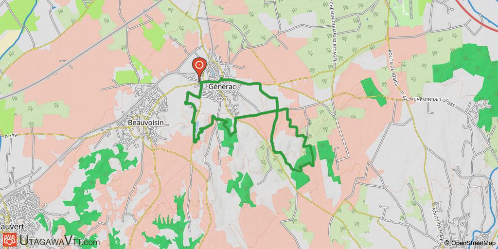 Autour de Générac - Version 1
