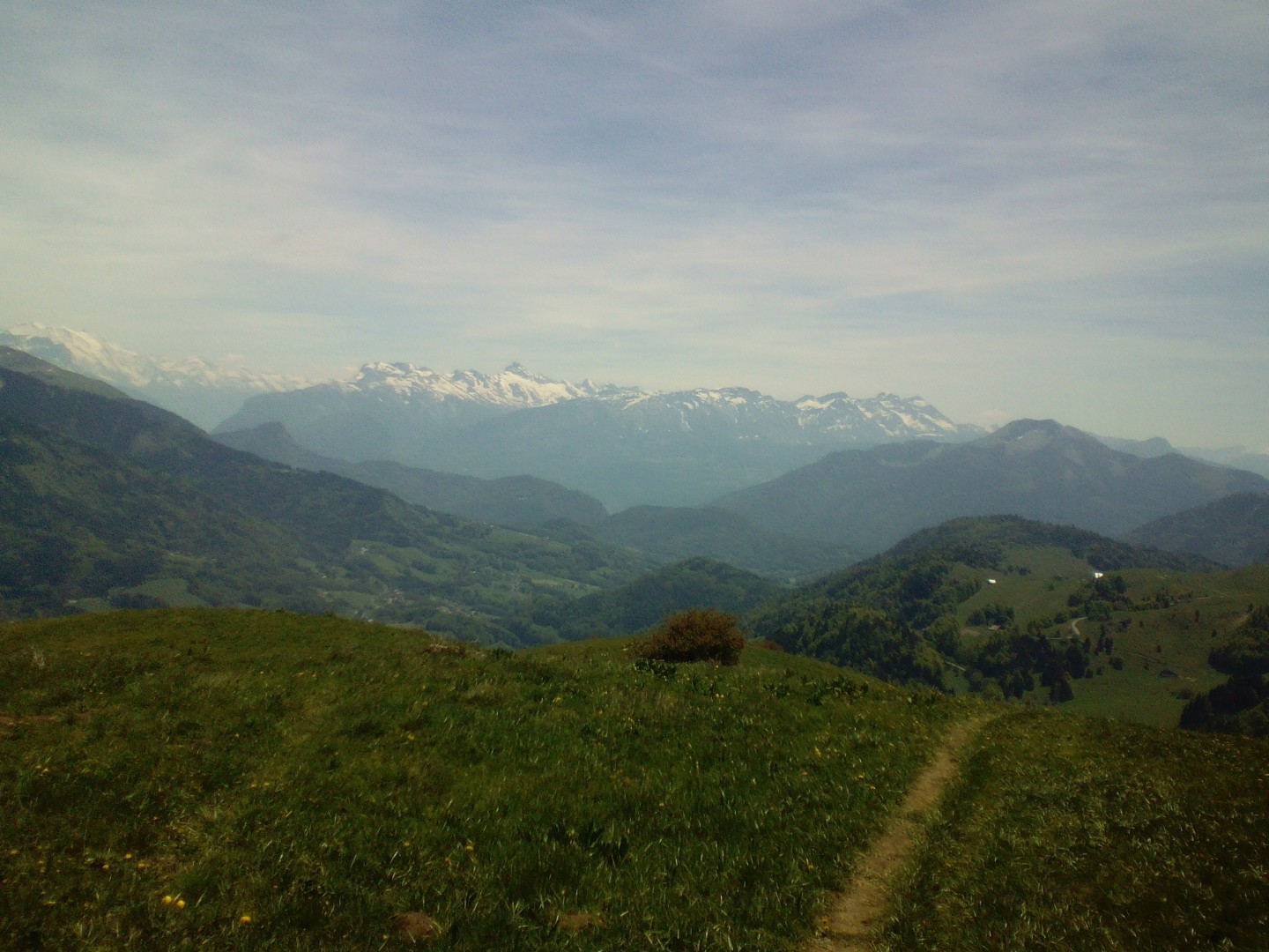 Les hauts de la vallée de Mégevette