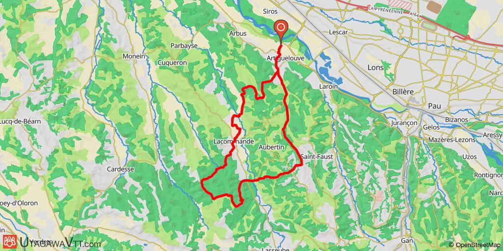 Entre Artiguelouve et les bois du Laring