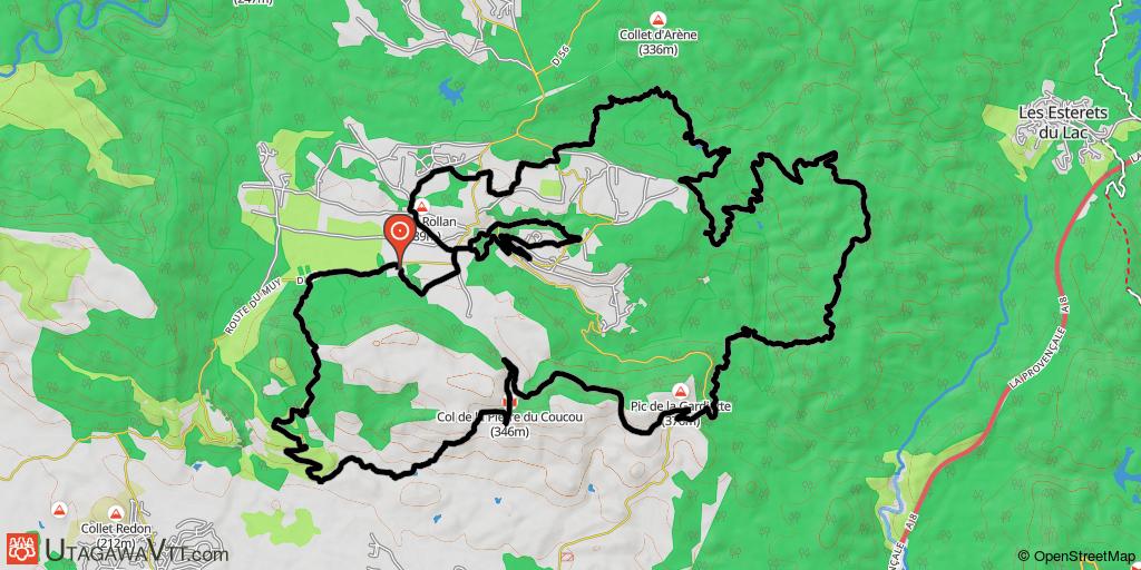 Bagnols-en-Forêt - Picho'Bike 2017 - 40 km