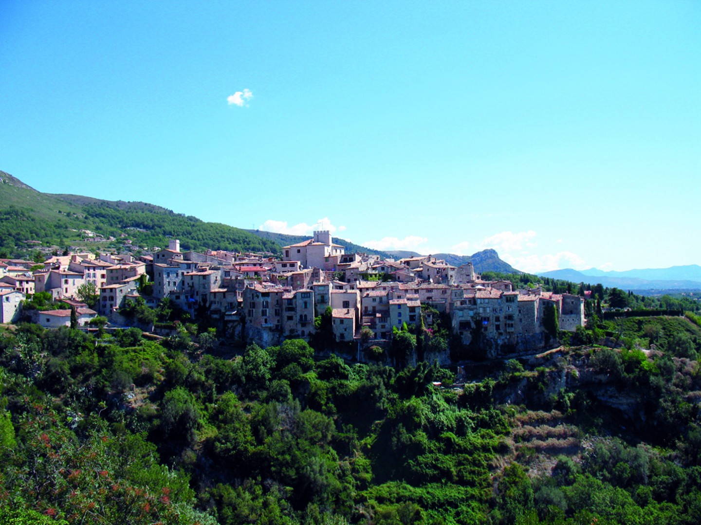 Rando VTT n° 06-01.1 - Tourrettes-sur-Loup - La vallée de Courmettes