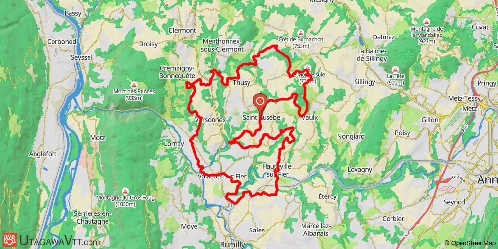 Rando de Saint-Eusèbe -  50 km