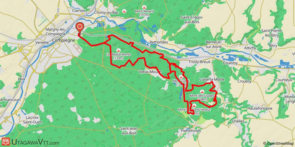 Raid Impérial Compiégnois (R.I.C.) 2017 - 45 km
