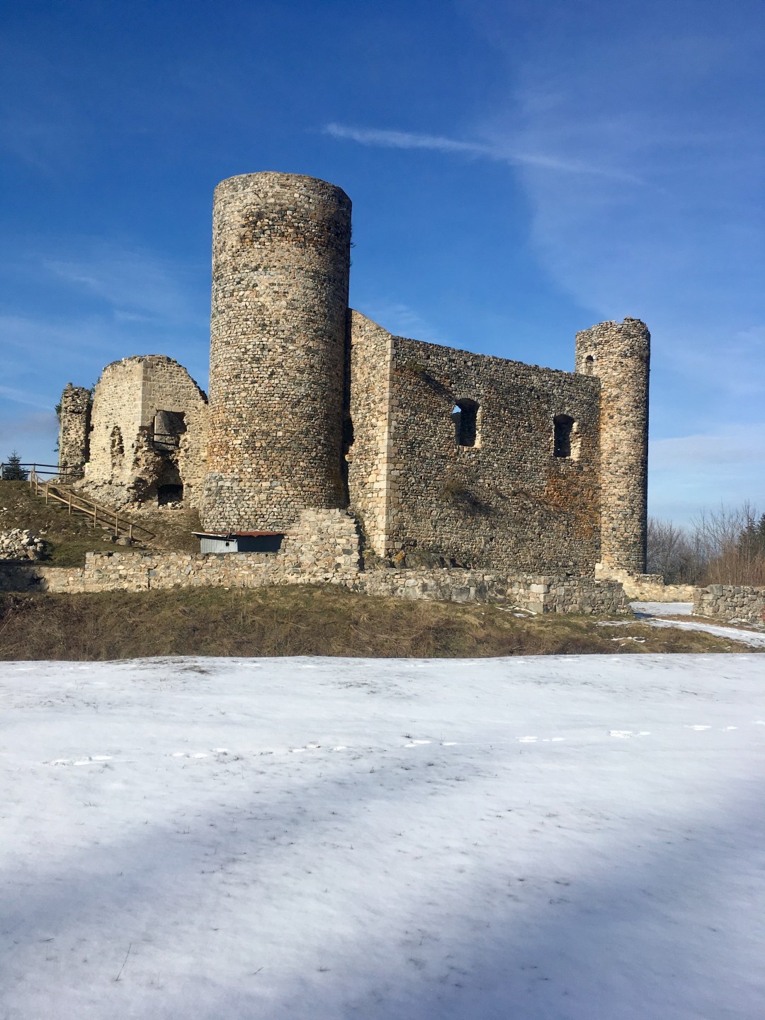 Les Cornes d'Urfé, au départ de Saint-Germain-Laval