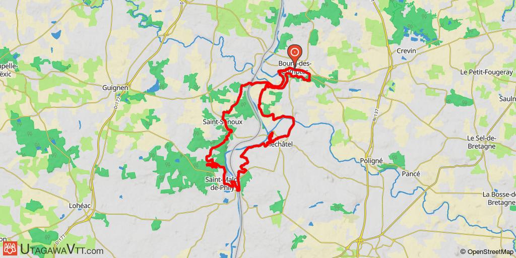 Vallée de la Vilaine - Bourg-des-Comptes