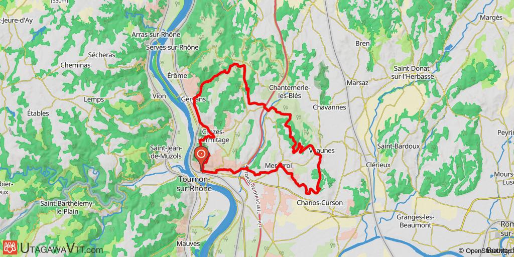 Tain l'Hermitage - Vignes & sous-bois
