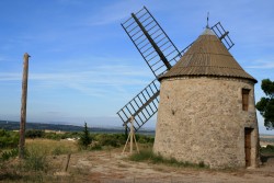 Moulin à vent restauré