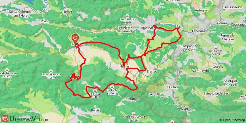 Du château cathare de Puivert au Labyrinthe Vert de Nébias