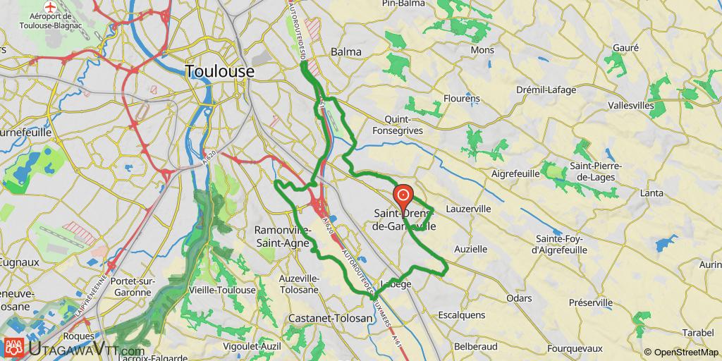 Balade au sud-est de Toulouse