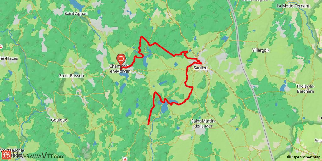 Etape 5 du GTM (officiel) : Champeau - Fétigny