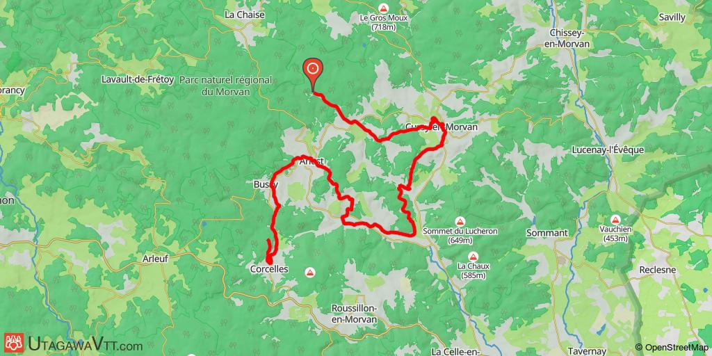 Etape 10 du GTM (officiel) : Les Miens - Corcelles