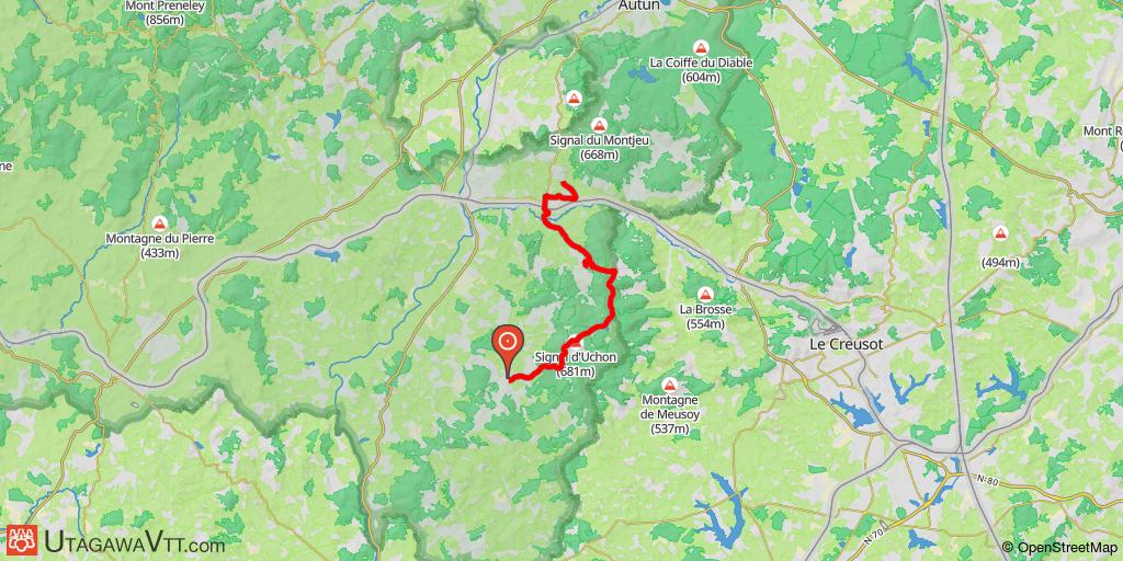 Etape 16 du GTM (officiel) : La Tagnière - Queue de Charbonnat