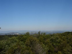 Km17.5  vue vers la Sainte Baume