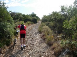 Km 16.2 pente caillouteuse à 24%