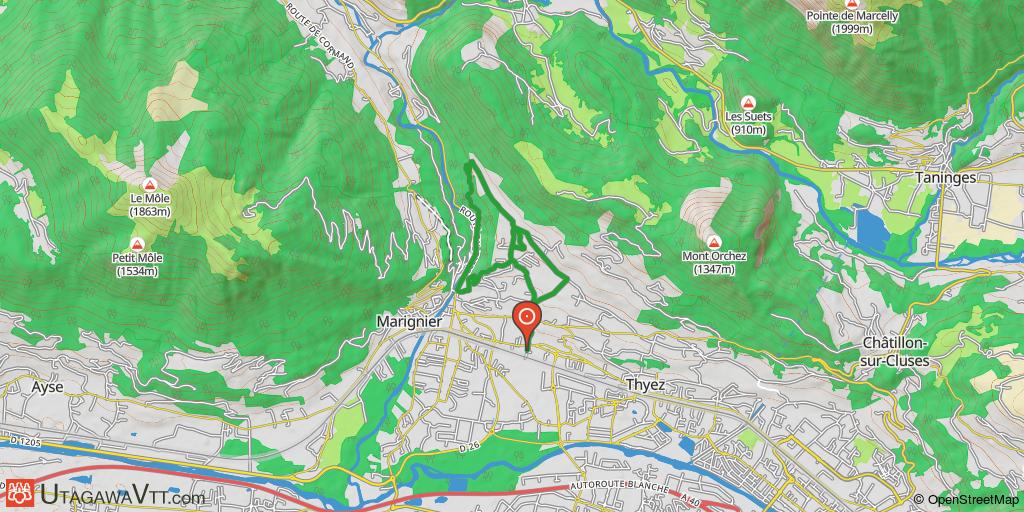 Sur le coteau de Marignier - Parcours d'initiation