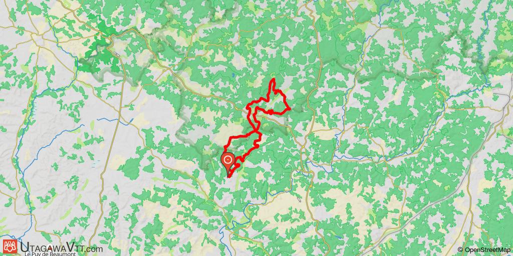 Rando de Paussac 2017 - 40 km