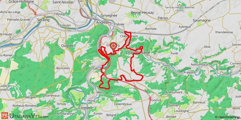 Circuit des deux rivières (Vesdre et Ourthe)