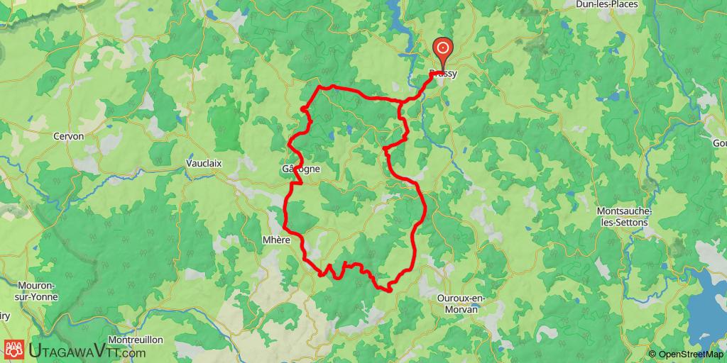 Morvan : Brassy - Circuit n°10 (officiel)