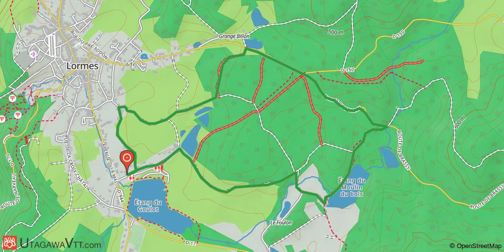 Morvan - Lormes - Circuit n°11 (officiel)