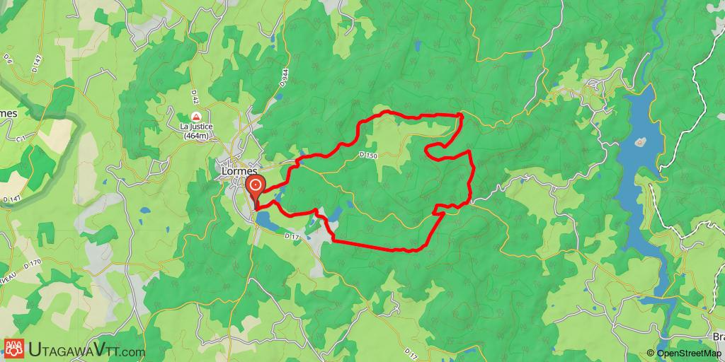 Morvan : Lormes - Circuit n°15 (officiel)