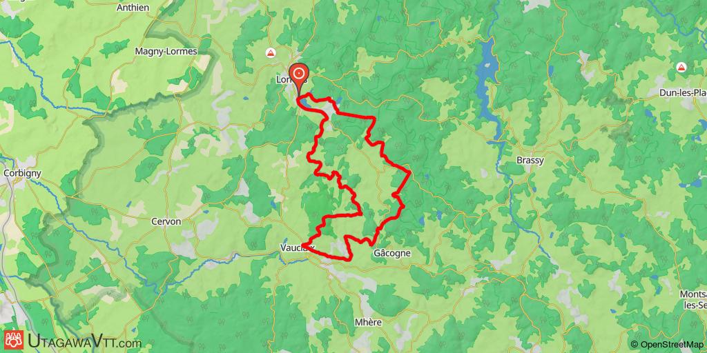 Morvan : Lormes - Circuit n°18 (officiel)
