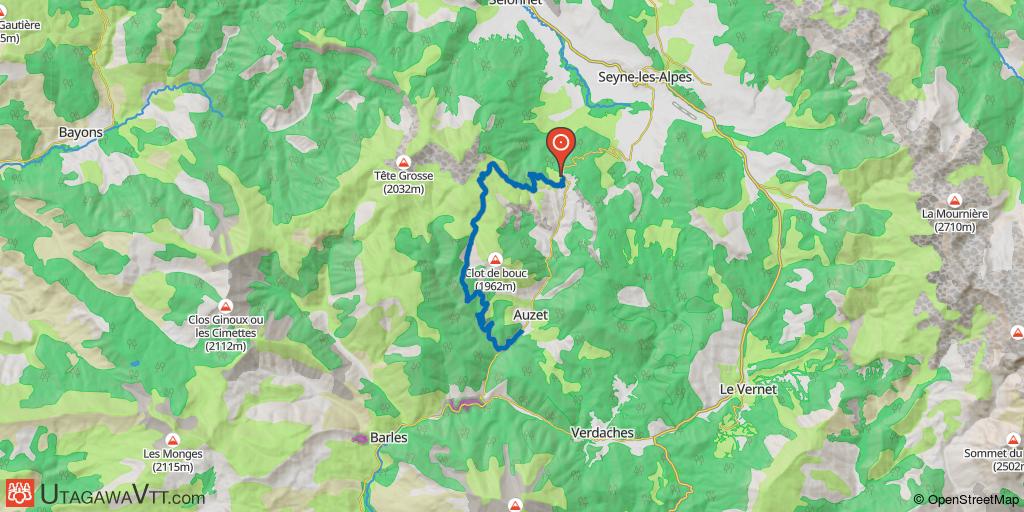 Col du Fanget - Auzet
