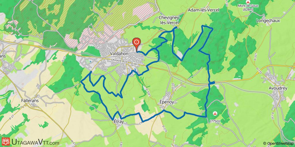 Valdahon - Epenoy - Etray - Valdahon