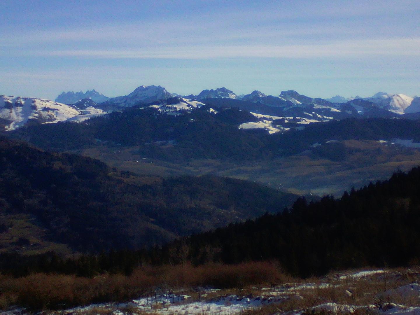Crête des Voirons et Menoge