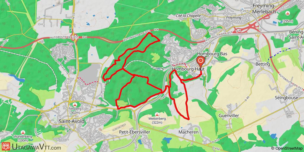 Bonnes montées au départ de Hombourg-Haut