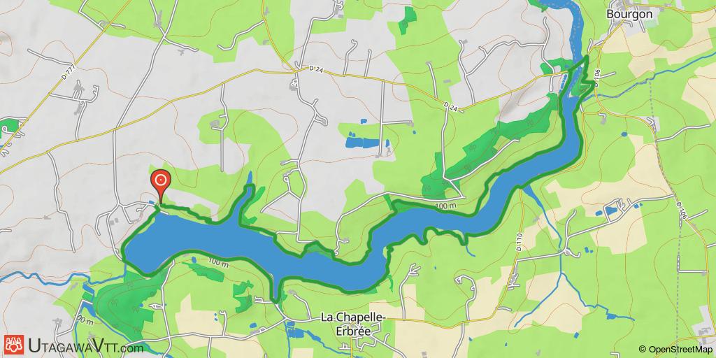 Tour du plan d'eau de la Haute-Vilaine