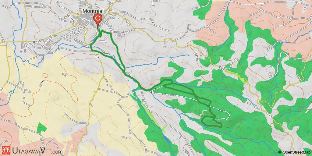 Boucle rapide dans le bois du Chapitre