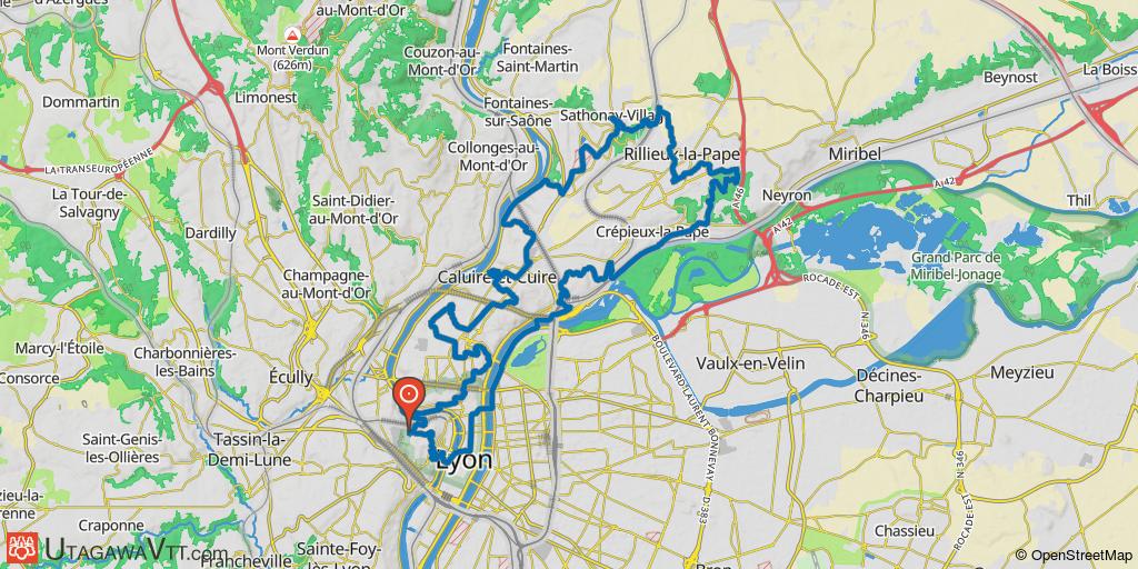 Reco de la Lyon Free Bike 2017 - 45 km