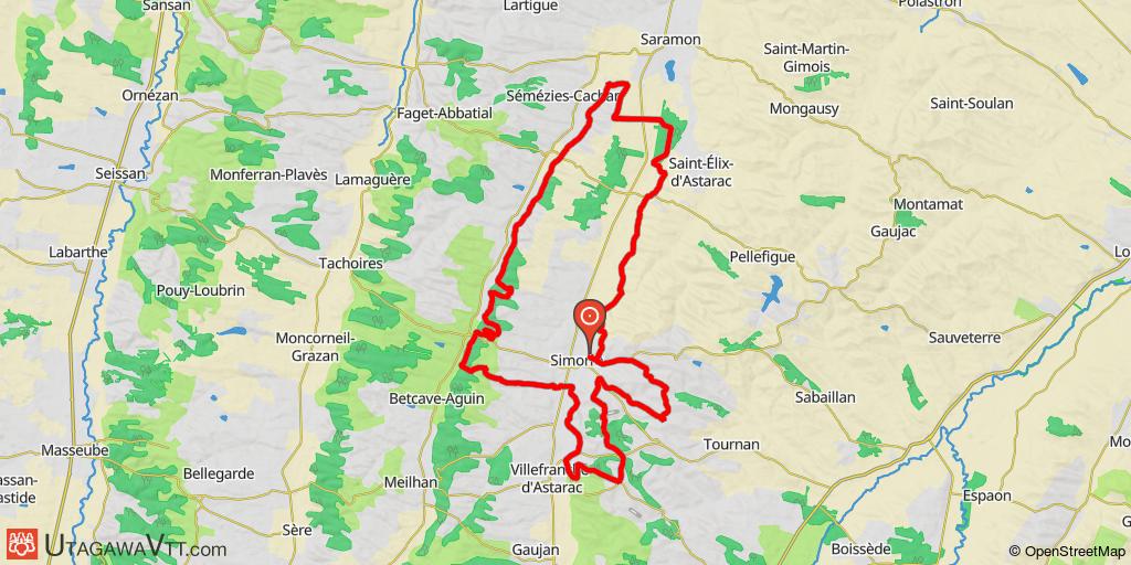 Rando de Simorre 2017 - 37 km