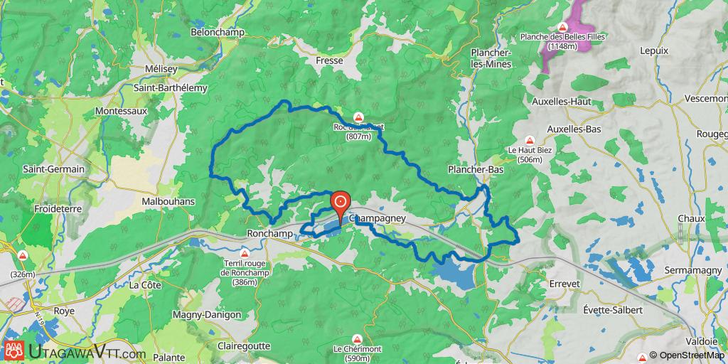 Trans'Vosges Saônoises 2017 - 40 km