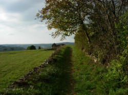 Km28 GR65 qui replonge vers Figeac
