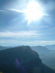 Vue sur le Mont Peney