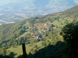 Vue sur Lovettaz