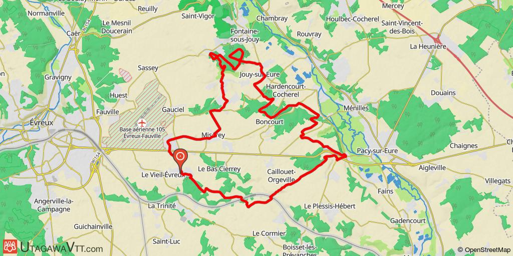 Randonnée de Cierrey 2017 - 38 km