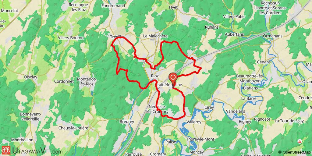 Rioz - Rando des moulins - 34 km