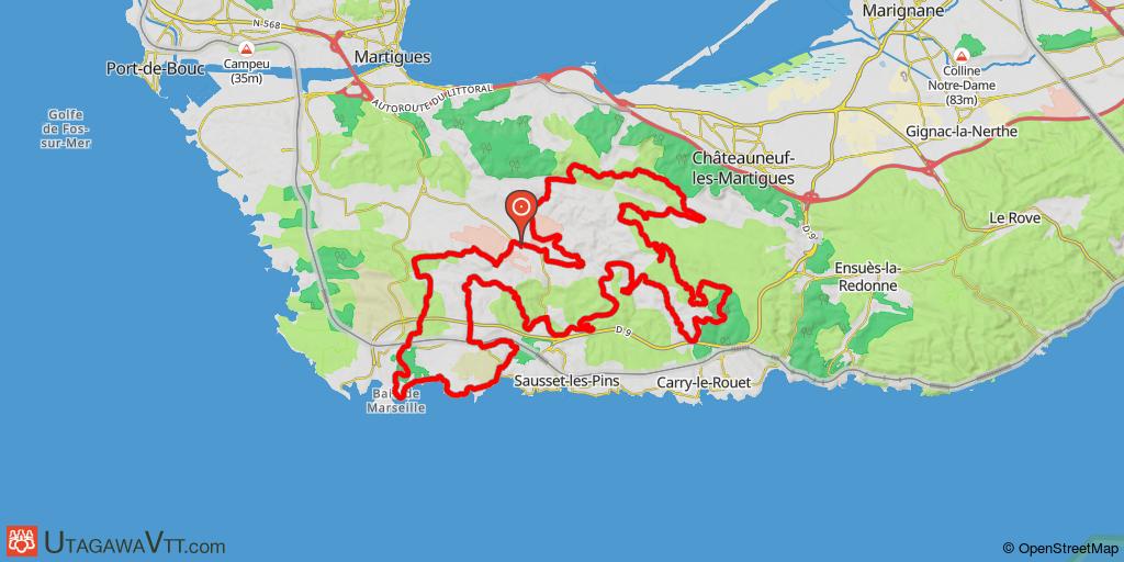 Autour de Sausset-les-Pins