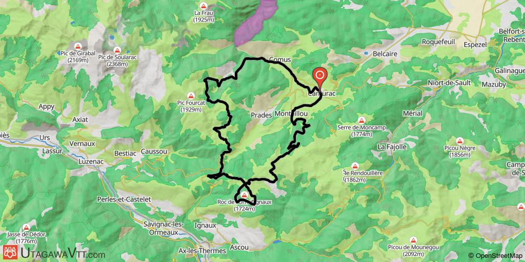 Superbes Pyrénées ariégeoises par Carpentier de Camurac