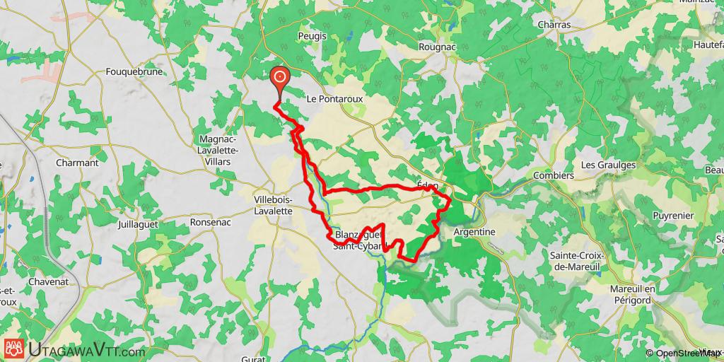 Magnac-Lavalette-Villars - Boucle n°11