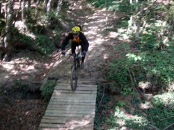 Descente travaillée de Montplaisir