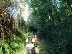sentier avant Montpouillan