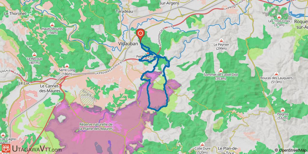 La Mauresque 2017 - 25 km