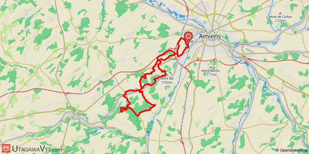 Pont-de-Metz - Rando de l'Evasion 2017 - 56 km
