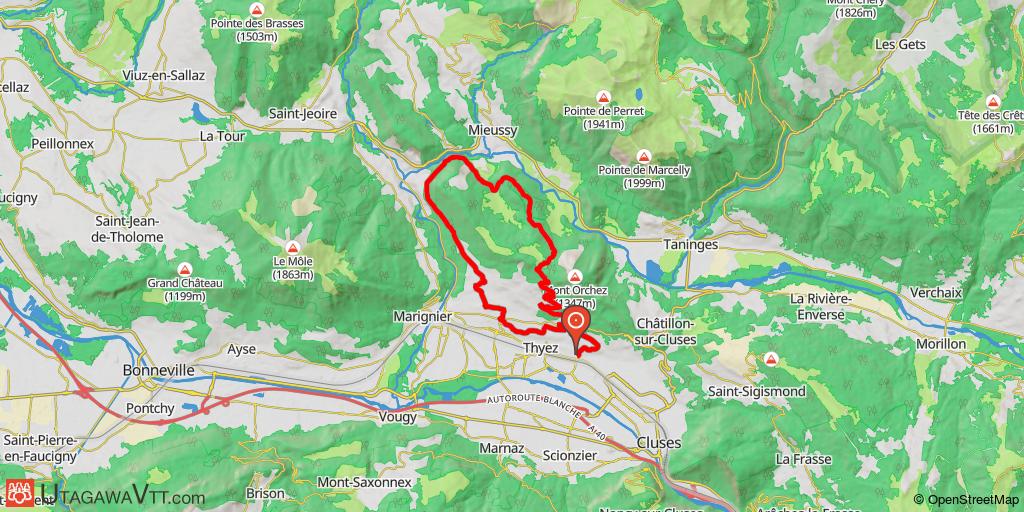 Thyez - Randonnée du pain 2017 - 22 km